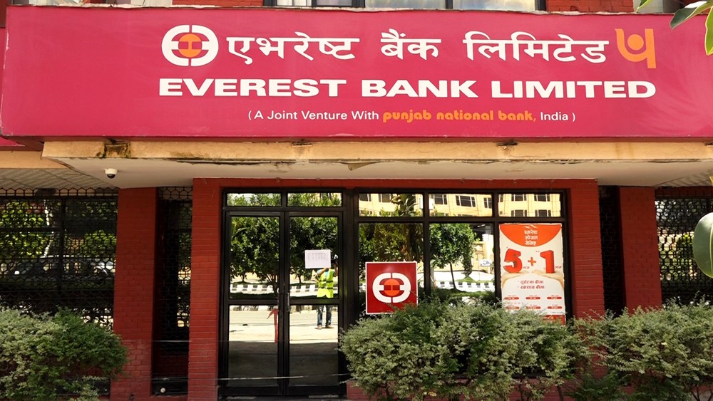 एभरेष्ट बैंकको नाफा ३४% बढ्यो, वितरणयोग्य नाफा ३ अर्ब ६७ करोड नाघ्यो