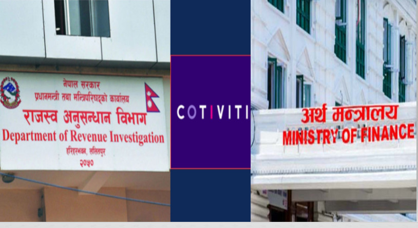 नेपाल छाडी जान लागेको बेला  अमेरिकी सफ्टवेयर कम्पनी कोटिभिटी विरुद्ध कर छली मुद्दा दायर