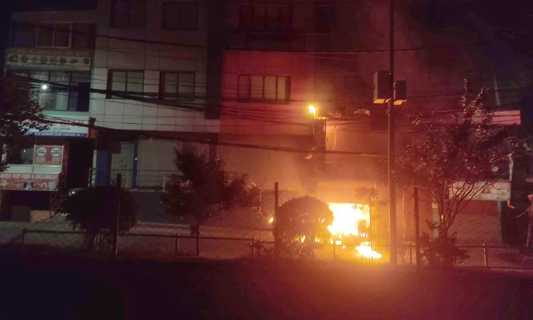 बालकुमारीमा विद्युत चुहावट भएर आगलागी