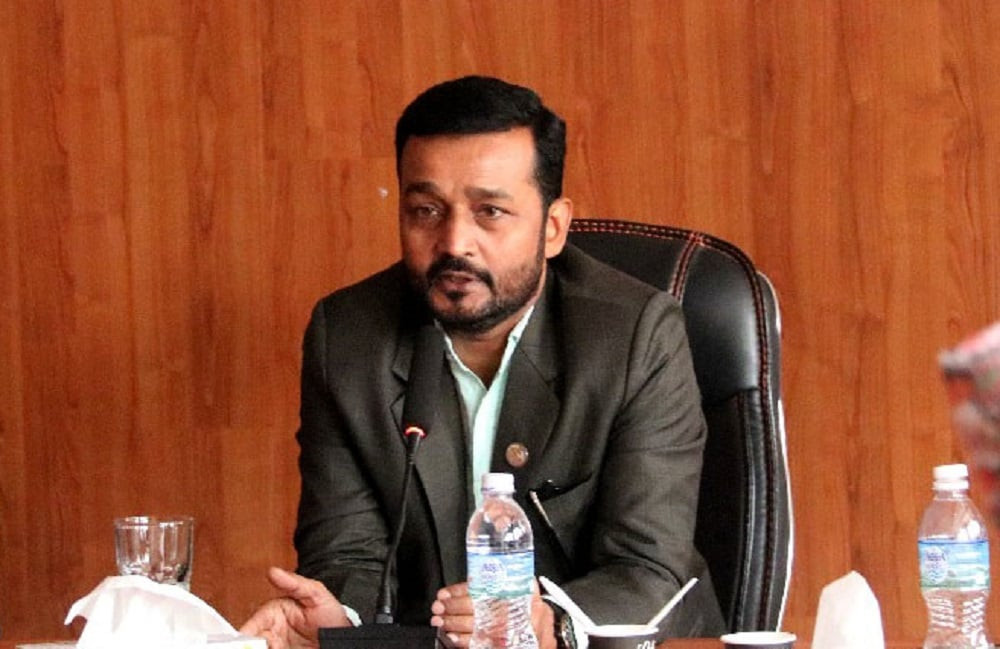 Minister Yadav monitors Dhauligad Drinking Water Project