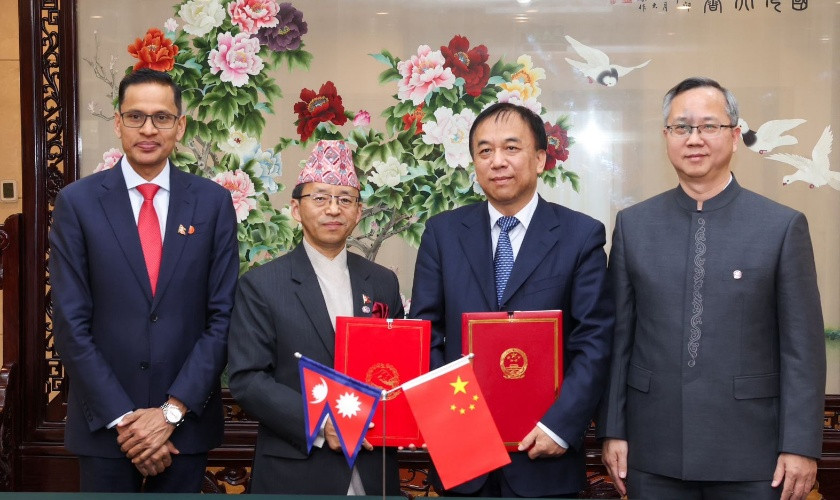 बेल्ट एन्ड रोड (बीआरआइ)सम्बन्धी नेपाल-चीन सम्झौताको पूर्णपाठ सार्वजनिक