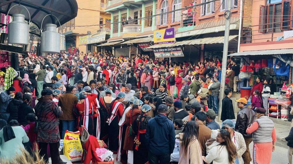 धादिङमा दुई दिने नेवारी खानाको सडक उत्सवको आयोजना