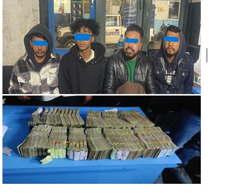 अठ्सठ्ठी लाख रुपैंया र रकम उल्लेख गरिएका चेक थान ५ सहित   हुण्डी कारोबारमा संलग्न चार जना पक्राउ