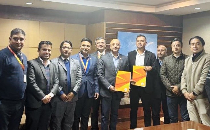 लक्ष्मी सन्‌राईज बैंकको अगुवाईमा बैंकहरु र अप्पर मर्स्याङ्दी हाइड्रोपावर लि. बिच १०२ मेगावाटको जलविद्युत आयोजनामा लगानी गर्ने सम्झौता