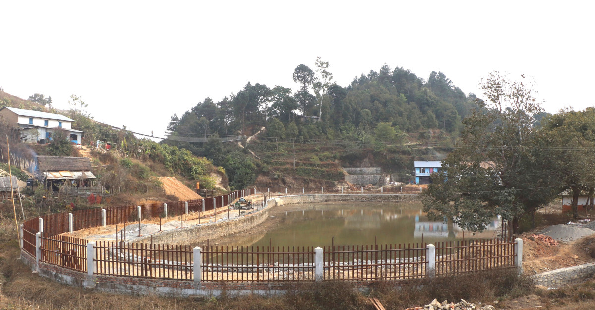 दुई करोडभन्दा बढी लागतमा च्याङग्रे पोखरी संरक्षण