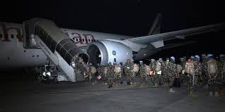 NA Peacekeepers leave for South Sudan