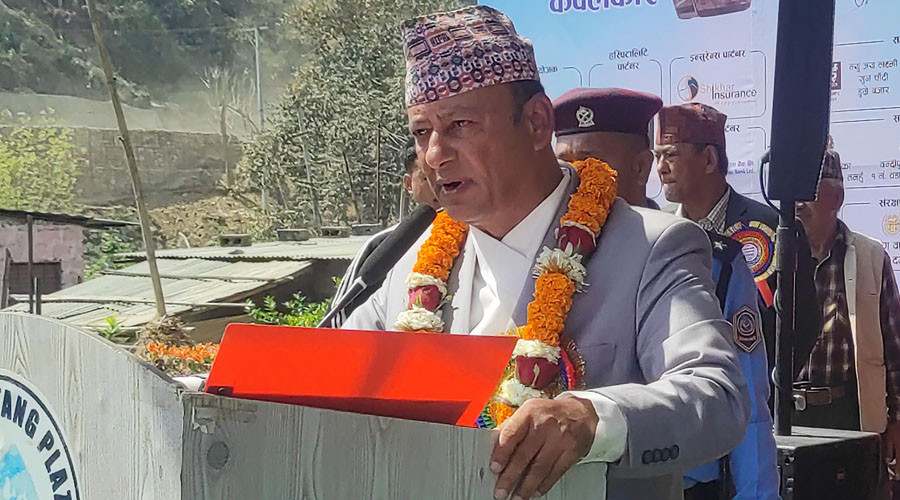 सुनकोशी मरिन बहुउद्देश्यीय ‘डाइभर्सन’ आयोजना समयमै निर्माण गर्न मन्त्री खड्काको निर्देशन